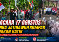 Upacara 17 Agustus, Warga Jatidawuh Kenakan Batik untuk Lestarikan Budaya