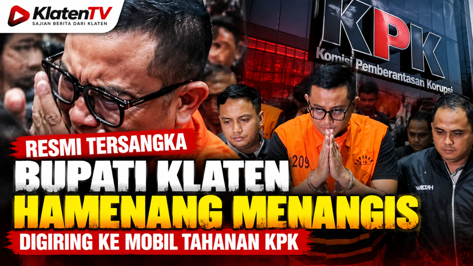 bupati klaten resmi tersangka